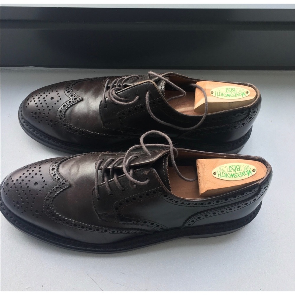 J. Crew Preston Wing Tip Dress Shoes 8.5